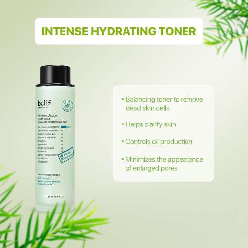 Belif: problem solution vegan toner 150ml