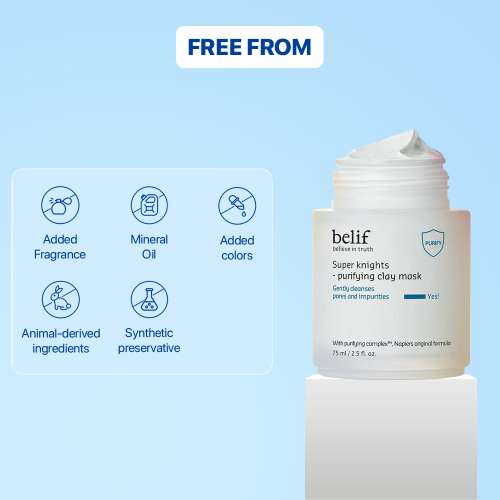 Belif: Super knights - clay mask 75 ml