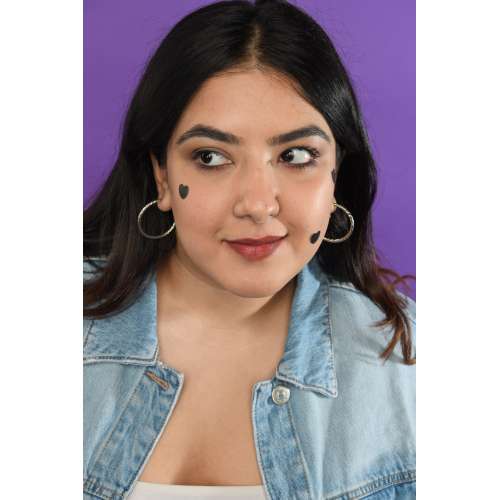 Gush: Dart It Hydrocolloid Pimple Patches- Black Heart