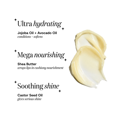 Gush: Glaze Lip Oil Gloss High Shine & Hydrating Brown Gloss - Honey Drip
