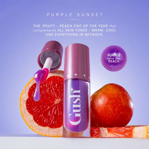 Gush: Lip Tint - Purple Sunset 5ml