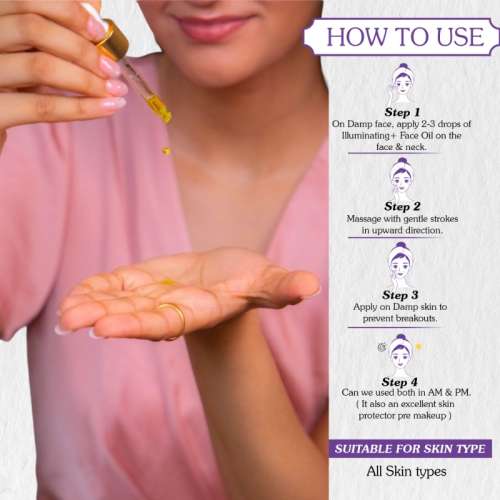 Bake Cosmetics: Kumkumadi Face Oil for Anti-Aging, Glowing & Brightening Skin, Pigmentation & Dark Circle Treatment  30ml