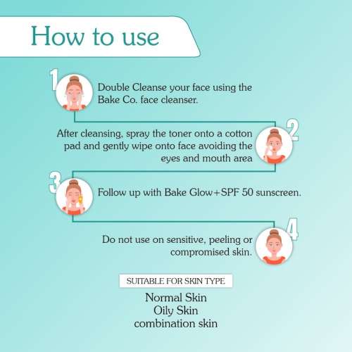 Bake Cosmetics: 5% Glycolic Acid Toning Solution
