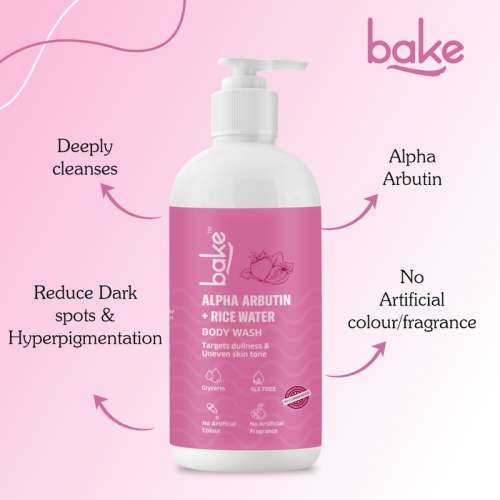 Bake Cosmetics: Alpha Arbutin Body Wash