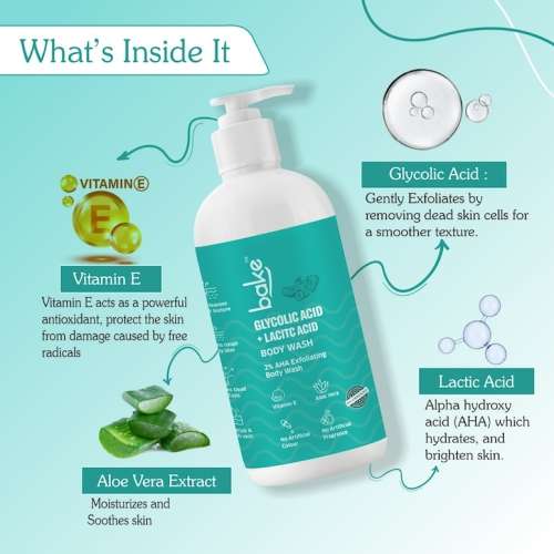 Bake Cosmetics: 2% AHA Body Wash