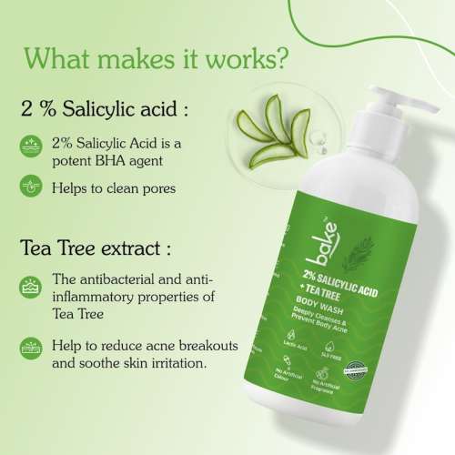 Bake Cosmetics: 2% Salicylic Acid Body Wash