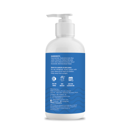 Bake Cosmetics: 3% Niacinamide Face Wash with Rice Water