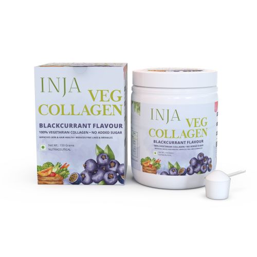 INJA Wellness: Veg Collagen - Blackcurrant Flavour INJA Wellness: Veg Collagen - Blackcurrant Flavour