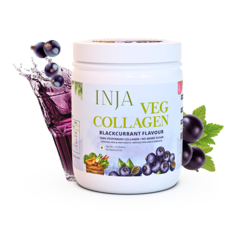 INJA Wellness: Veg Collagen - Blackcurrant Flavour INJA Wellness: Veg Collagen - Blackcurrant Flavour