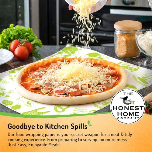 The Honest Home Company: Food Wrapping Paper Roll | 1 KG - 100 Metres The Honest Home Company: Food Wrapping Paper Roll | 1 KG - 100 Metres