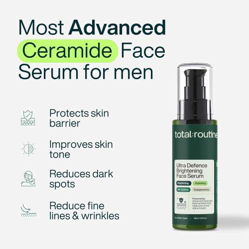 Total Routine: Ceramide Face Serum for Men & Women