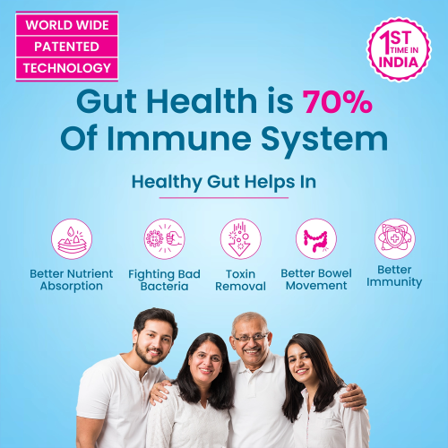Dr. Morepen: INTEBACT INSTA 5BN CFU | Probiotics Supplement for Gut Health, Vanilla flavour - 6 Sachets Pack of 2