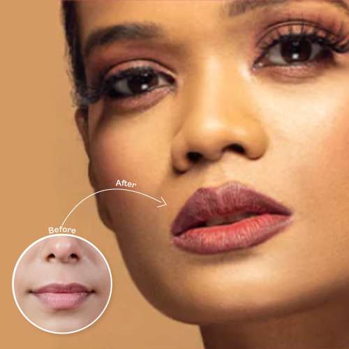 Typsy Beauty: Twist & Pout Lipstick & Lip Liner- Left On Red