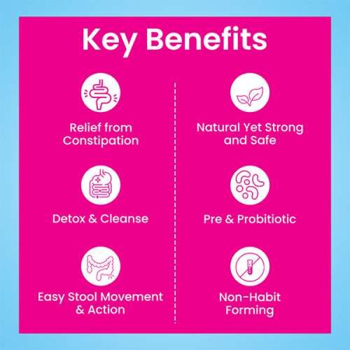 Dr. Morepen: INTEBACT LAX | Probiotic Supplement for Gut Health - 4 Sachets