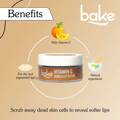 Bake Cosmetics: Vitamin C Vanilla Lip Sugar Scrub