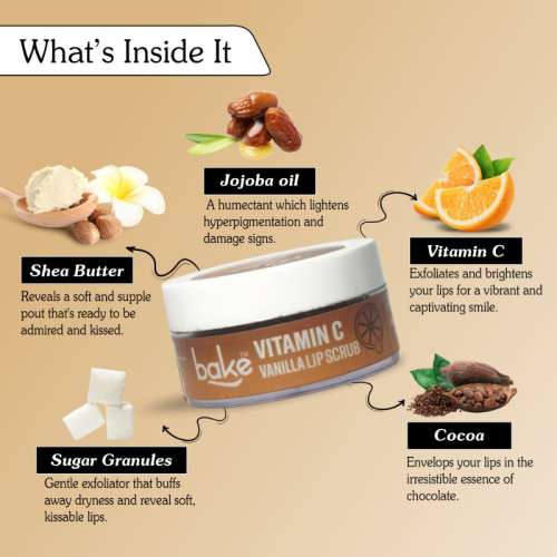Bake Cosmetics: Vitamin C Vanilla Lip Sugar Scrub