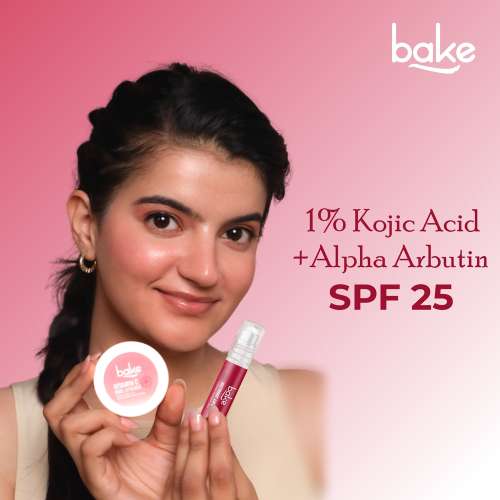 Bake Cosmetics: 1% Kojic Acid + Alpha Arbutin Beetroot Tinted Lip Balm Oil SPF 25 PA+++