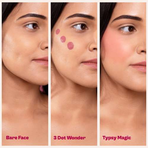 Typsy Beauty:  Silk Cushion Liquid Blush Wand - Strawberry Champagne