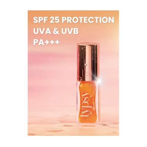 Typsy Beauty: Hi Honey! SPF 25 Lip Oil- Gold