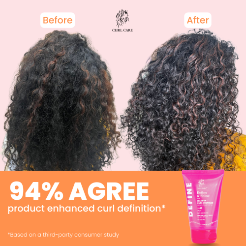 Curl Care: Define and Shine - Curl Cream with Shea Butter & Aloe Vera -100ml