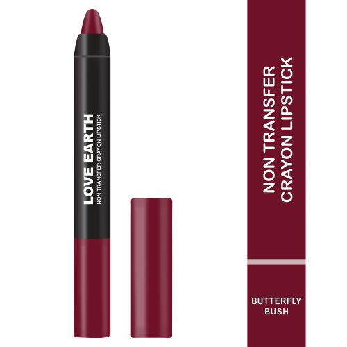 Love Earth: Transfer proof crayon lipstick-Butterfly Bush