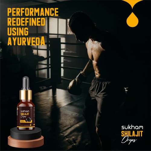 Sukham: Sukham Shilajit Drops 30 ml