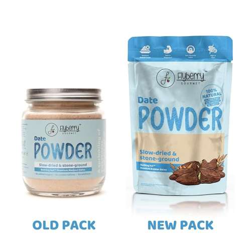Flyberry Gourmet: Medjoul Date Powder, 300g | 100% Natural Sweetner | Vegan & Keto