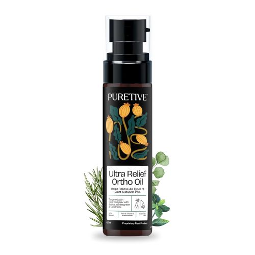 Puretive: UltraRelief Ortho Body & Massage Oil | For Muscle & Joint Pain, Inflammation Relief