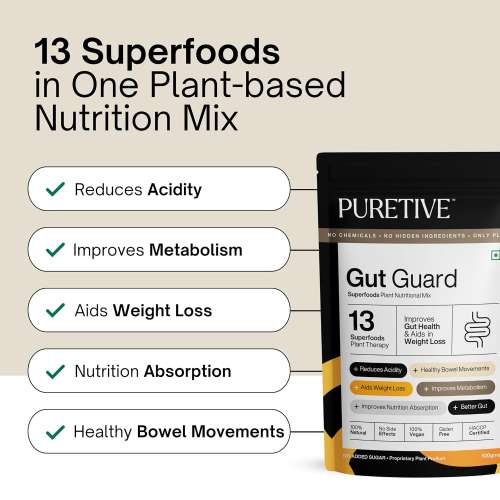 Puretive: Gut Health Superfoods Nutritional Mix