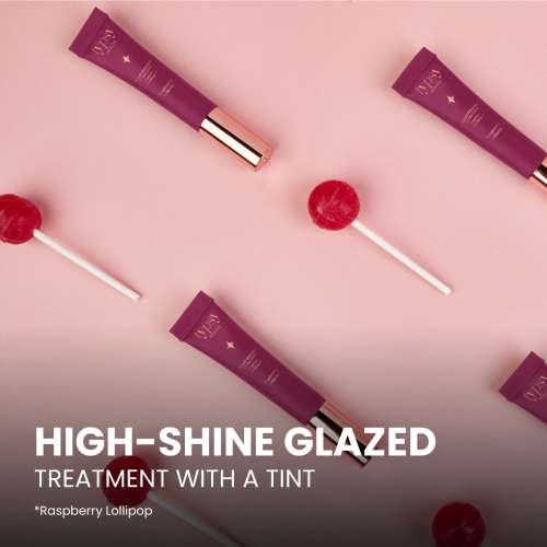 Typsy Beauty: Pout Polish Peptide Lip Treatment Balm|Raspberry Lollipop |8ml