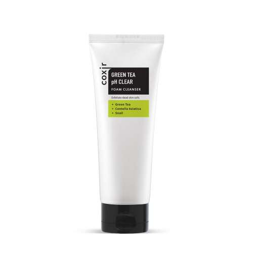 Coxir: Green Tea Ph Clear Foam Cleanser150 ml