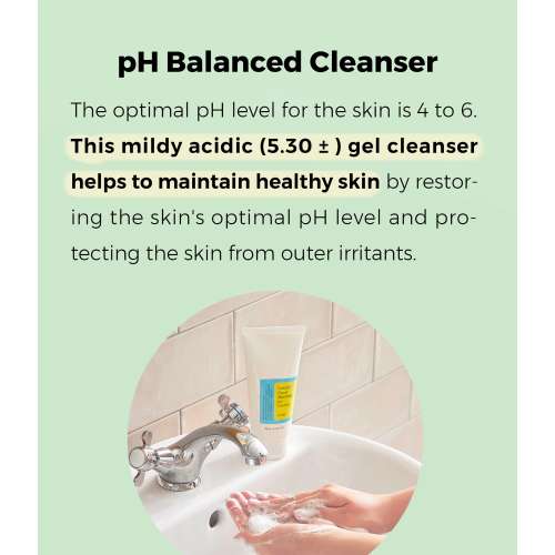 COSRX: Low pH Good Morning Gel Face Cleanser Mini Size | Korean Skincare | Gentle Cleansing | 50ml
