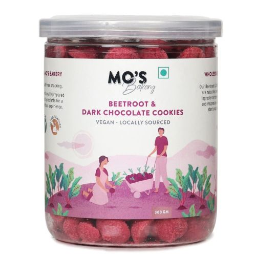MOS Bakery: Beetroot & Dark Chocolate Cookies - 300gm