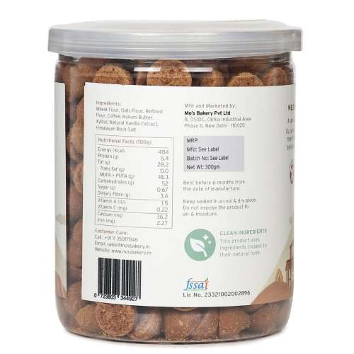 MOS Bakery: Sugar Free Coffee Cookies - 300gm