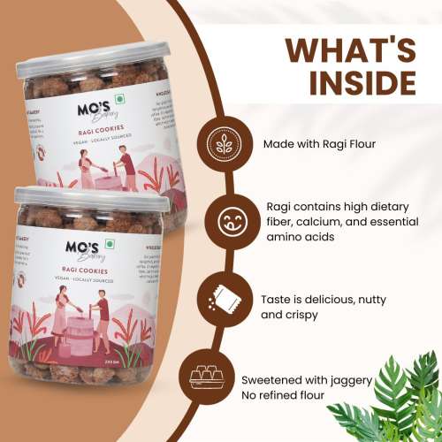 MOS Bakery: Ragi Cookies - 300g
