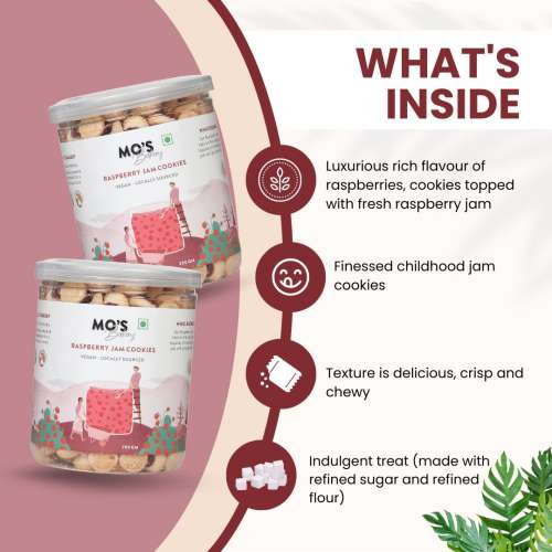 MOS Bakery: Raspberry Jam Cookies - 200gm