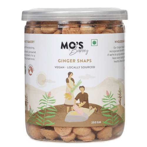 MOS Bakery: Ginger Snaps Cookies - 200gm