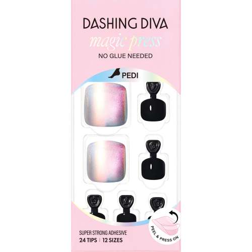 Dashing Diva: MAGICPRESS Black Aurora (Pedi)
