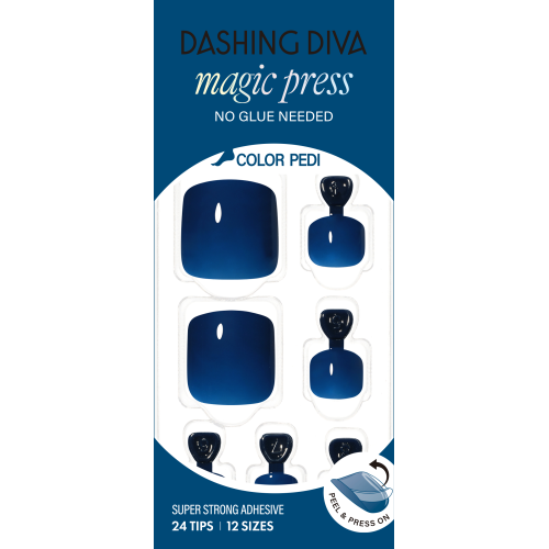 Dashing Diva: MAGICPRESS Dark Blue (Pedi)