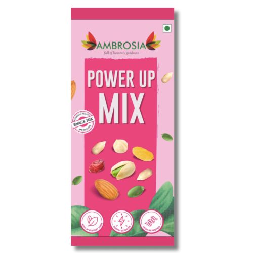 Ambrosia: Ambrosia Power Up Trail Mix | 40gm pack of 2