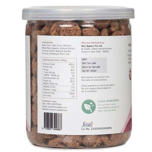 MOS Bakery: Ragi Cookies - 300g