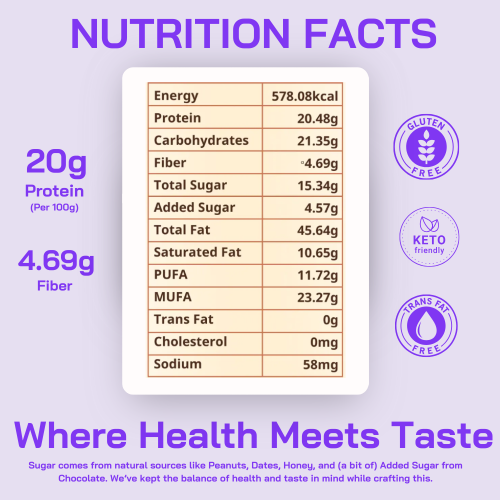 FitFeast: Cookie Fudge Peanut Butter | 400gms Single Pack