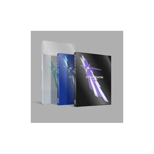 Cokodive: le sserafim - crazy 4th mini album photobook set