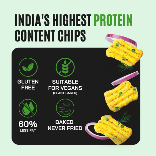 FitFeast: FitFeast Protein Cream and Onion Chips | 60g EachPack of 6