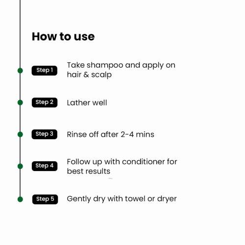 Detoxie: Anti-Dandruff & Flake Relief Capsicum Shampoo 100 ML