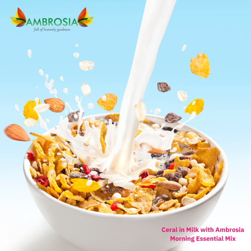 Ambrosia: Mixed Seeds & Berries Morning Essential Trail Mix - 200gm (pack of 2)