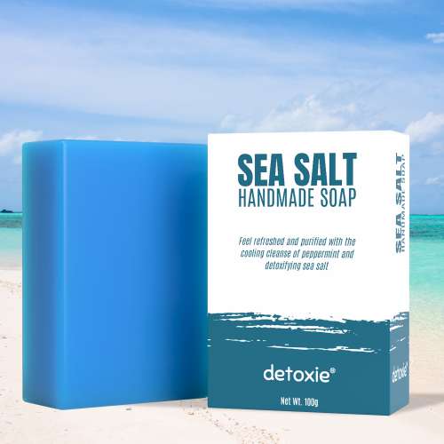 Detoxie: Handmade Soaps Combo - Vitamin C, Green Tea & Sea Salt