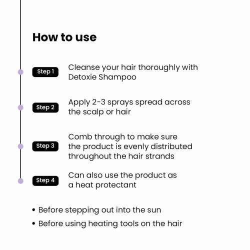 Detoxie: Detoxie Alcohol Free Anti-Frizz Hair Parfum 50 ML