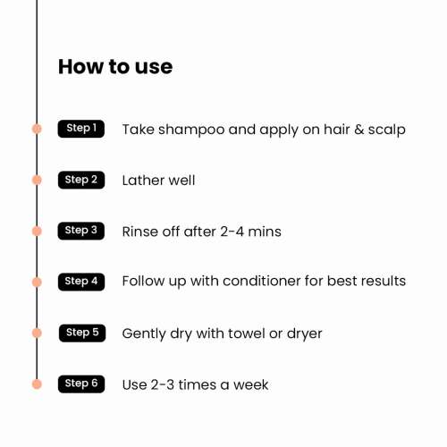 Detoxie: Hard Water Relief, Hair Fall Control & Pro Growth Shampoo 200 ML