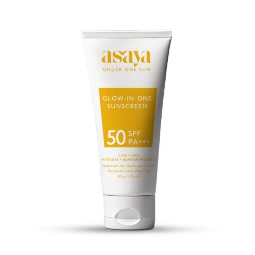 Asaya: Glow-in-One Sunscreen- 50gm